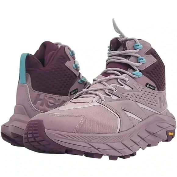 Hoka One One Anacapa Mid Gore-Tex GTX Women's SZ9.5 & 10- NWOT Elderberry-Grape - Picture 1 of 13